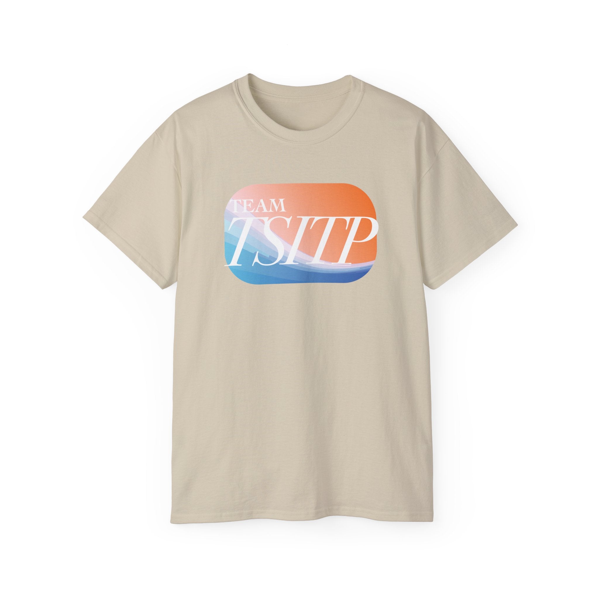 Team TSITP  Tee – Retro Beach Logo Cotton T-Shirt