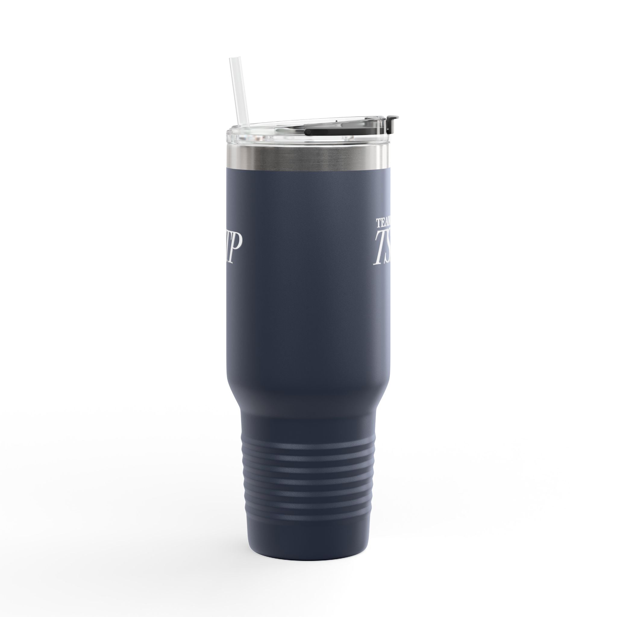 Summer All Night Insulated Travel Mug – 40oz Steel Tumbler with Straw & Handle
