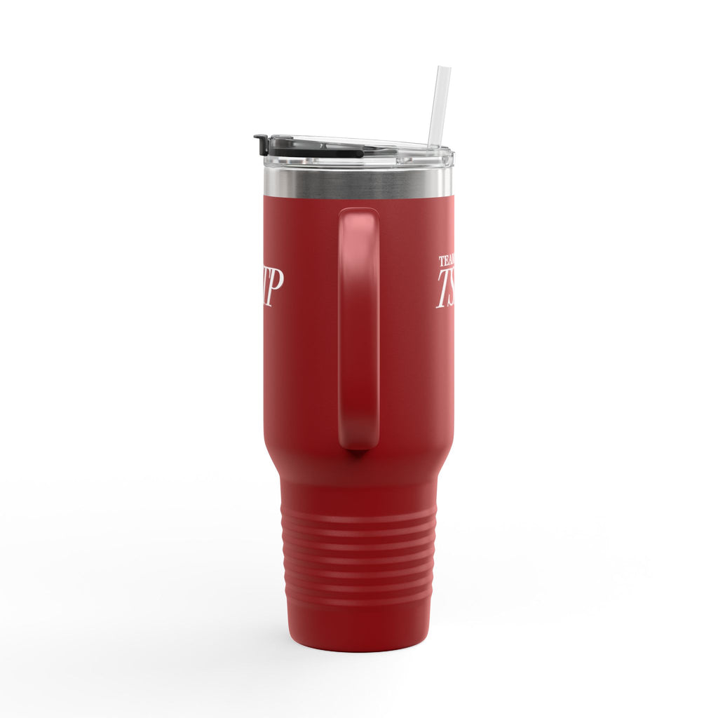 Summer All Night Insulated Travel Mug – 40oz Steel Tumbler with Straw & Handle