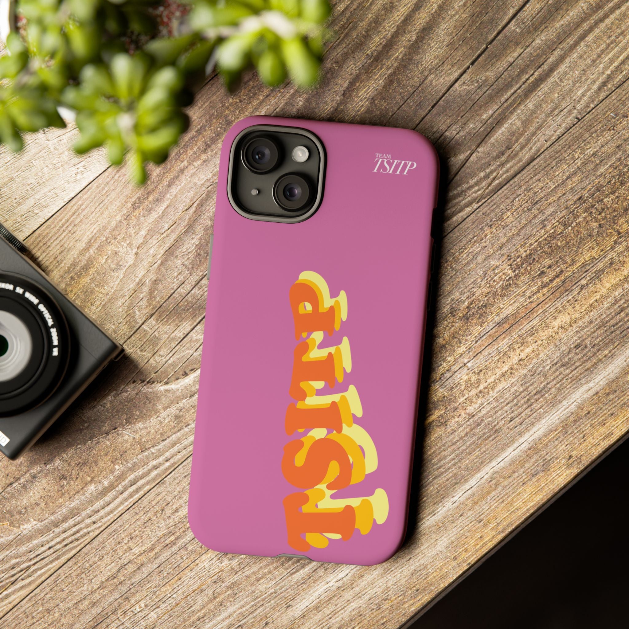 Team TISP Retro Logo - Phone case