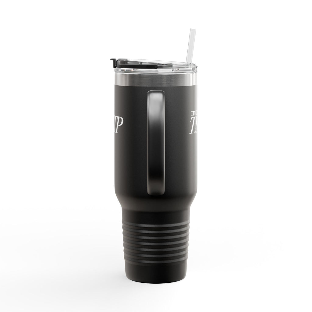 Summer All Night Insulated Travel Mug – 40oz Steel Tumbler with Straw & Handle