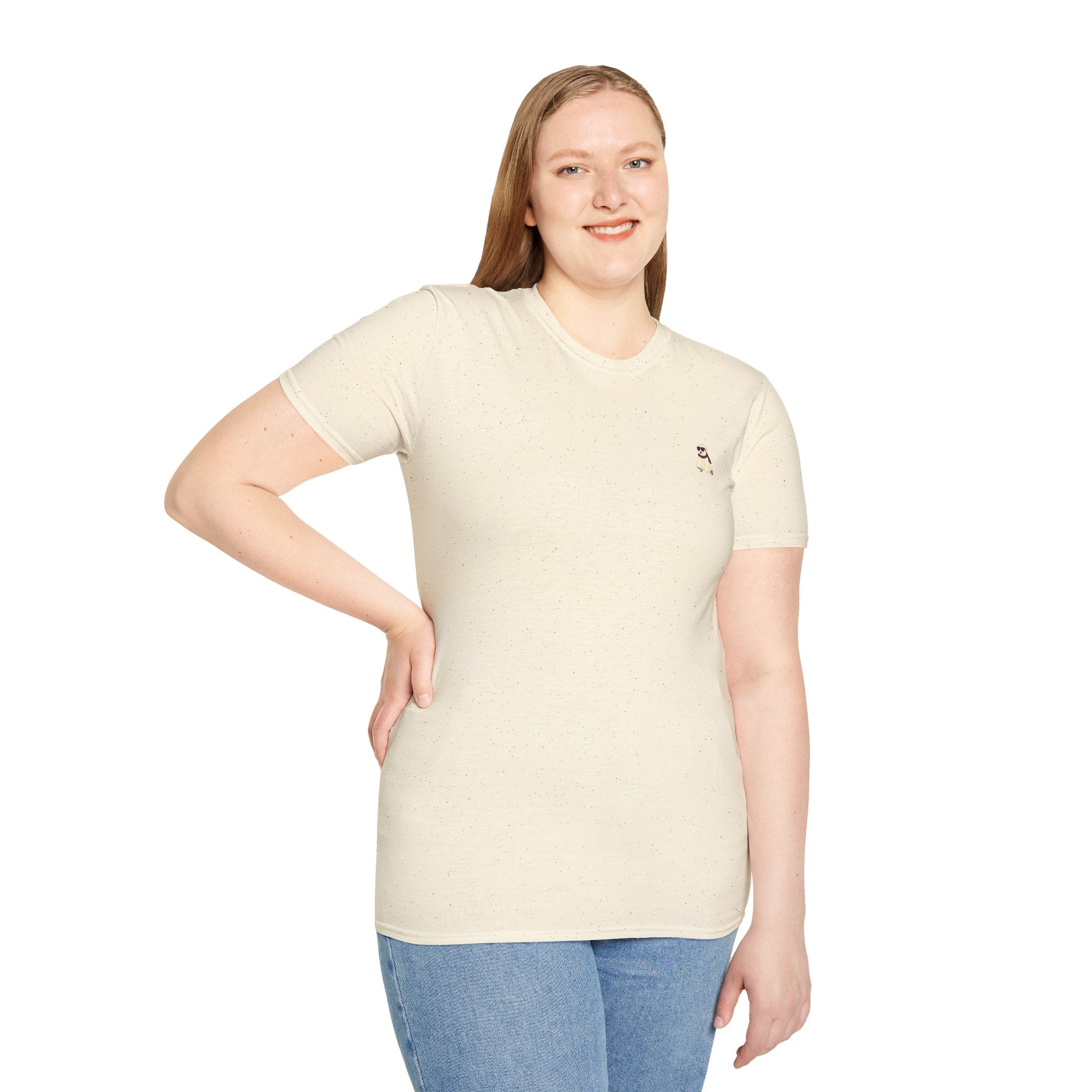 Junior Mint Pocket Tee — with Infinity Back Graphic