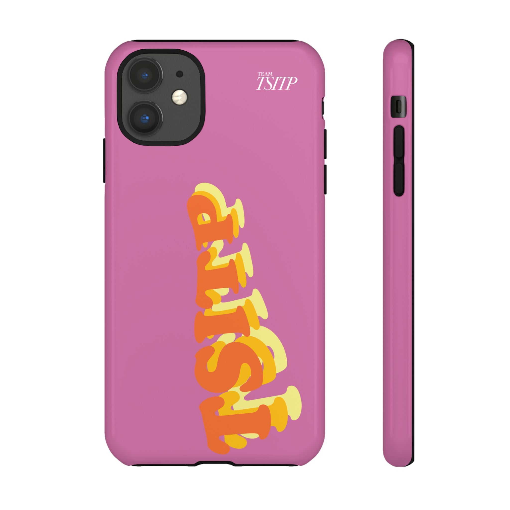 Team TISP Retro Logo - Phone case