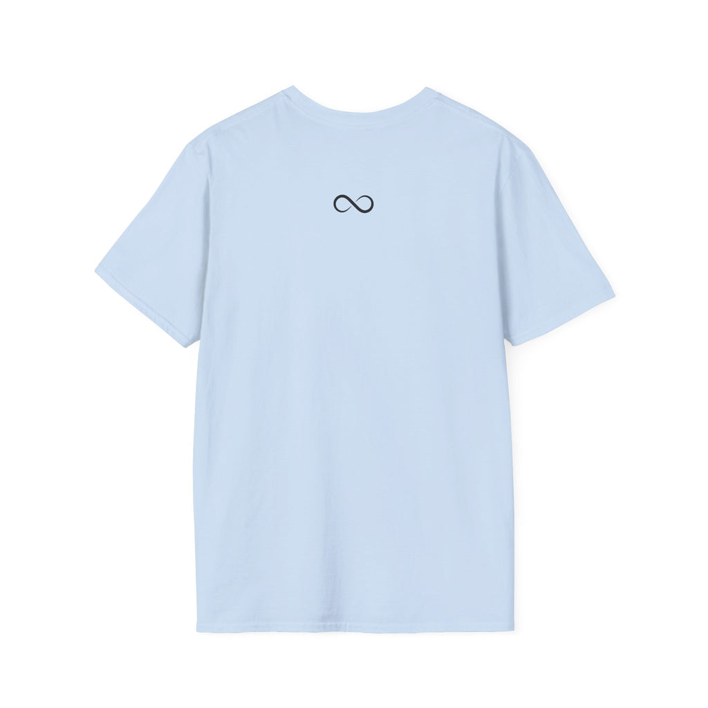 Junior Mint Pocket Tee — with Infinity Back Graphic