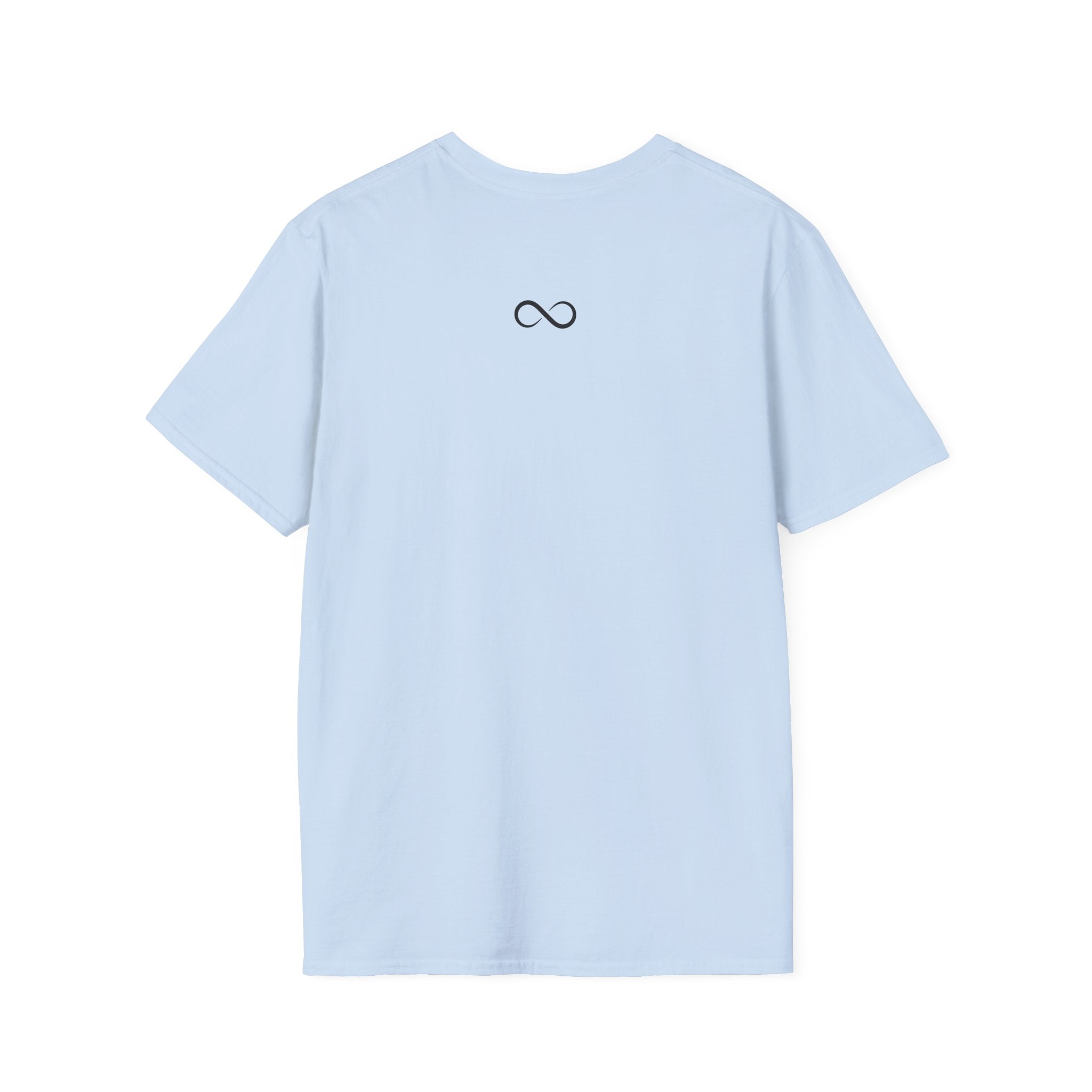 Junior Mint Pocket Tee — with Infinity Back Graphic