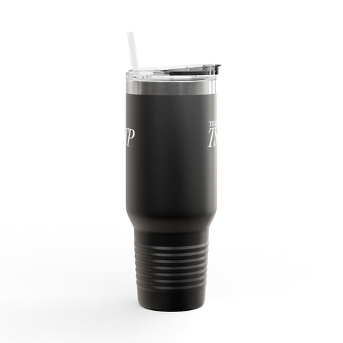 Summer All Night Insulated Travel Mug – 40oz Steel Tumbler with Straw & Handle