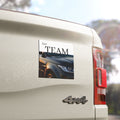 Team Black Rover: Car Magnet — Automotive Magnet