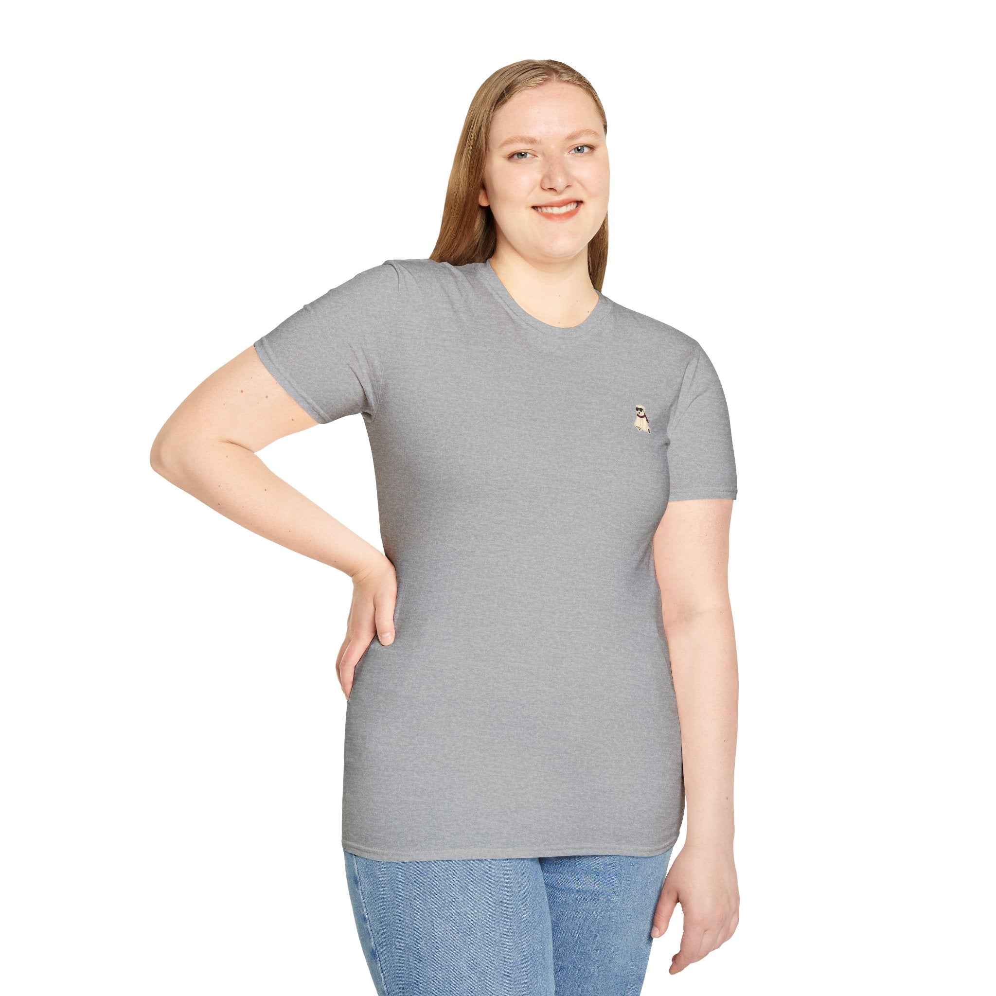 Junior Mint Pocket Tee — with Infinity Back Graphic