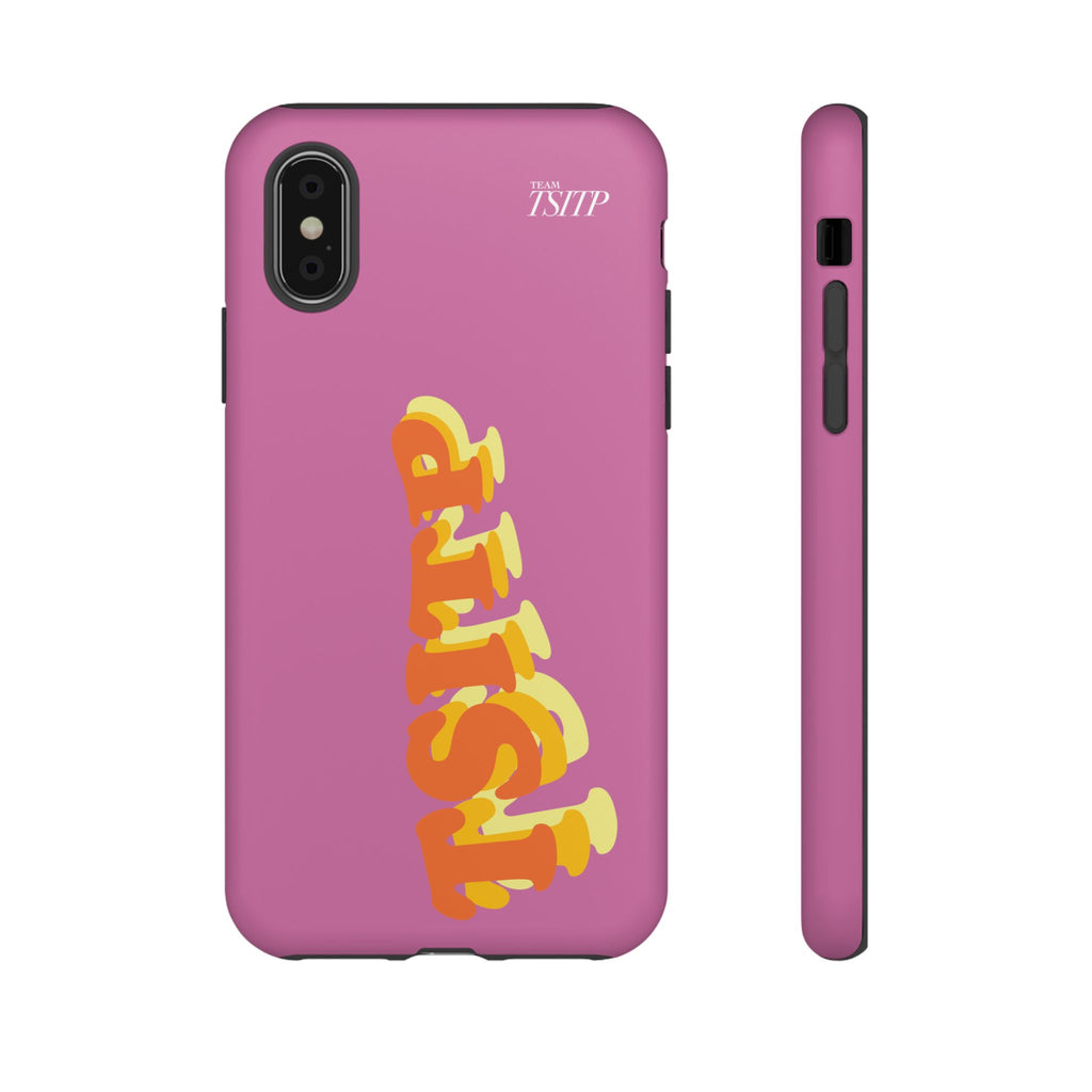 Team TISP Retro Logo - Phone case