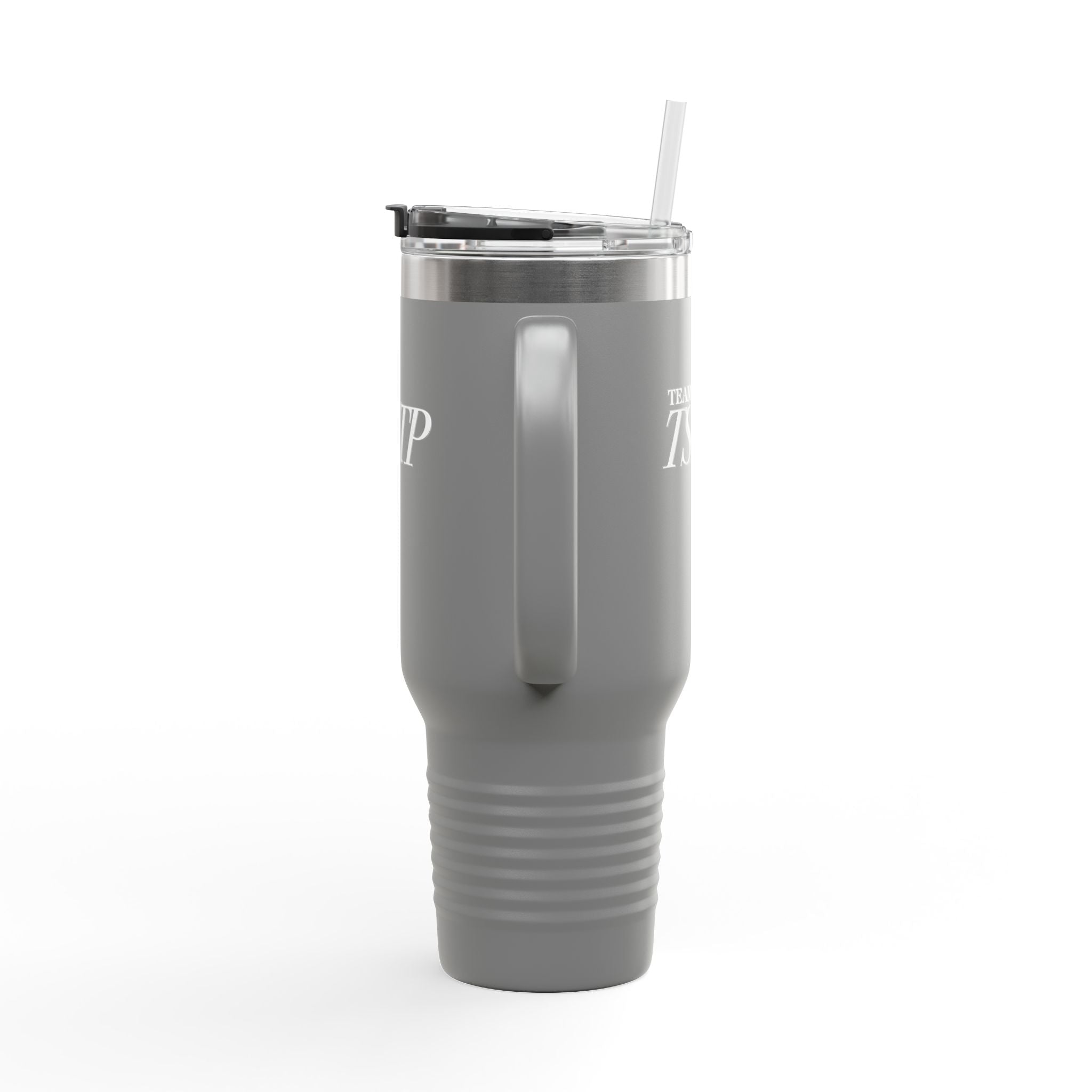 Summer All Night Insulated Travel Mug – 40oz Steel Tumbler with Straw & Handle