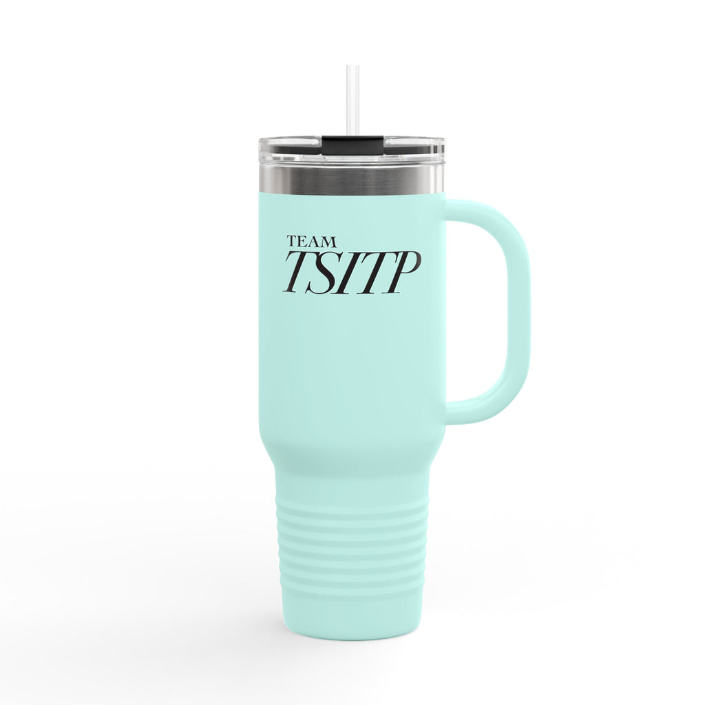 Summer All Day - Insulated Tumbler- Team TSITP 40oz Stainless Steel Tumbler with Lid & Straw