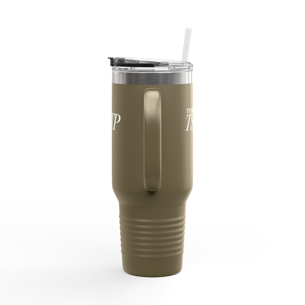 Summer All Night Insulated Travel Mug – 40oz Steel Tumbler with Straw & Handle