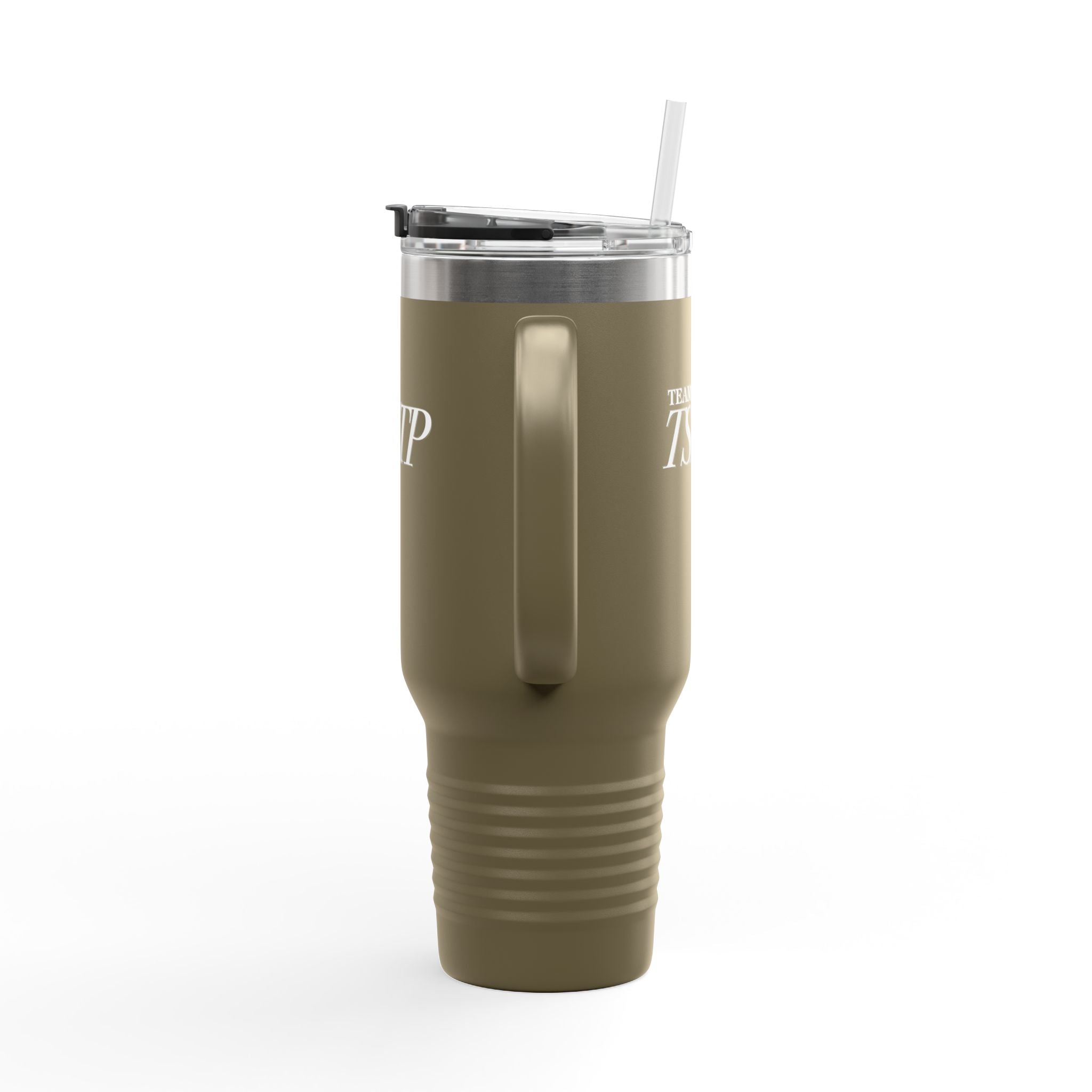 Summer All Night Insulated Travel Mug – 40oz Steel Tumbler with Straw & Handle