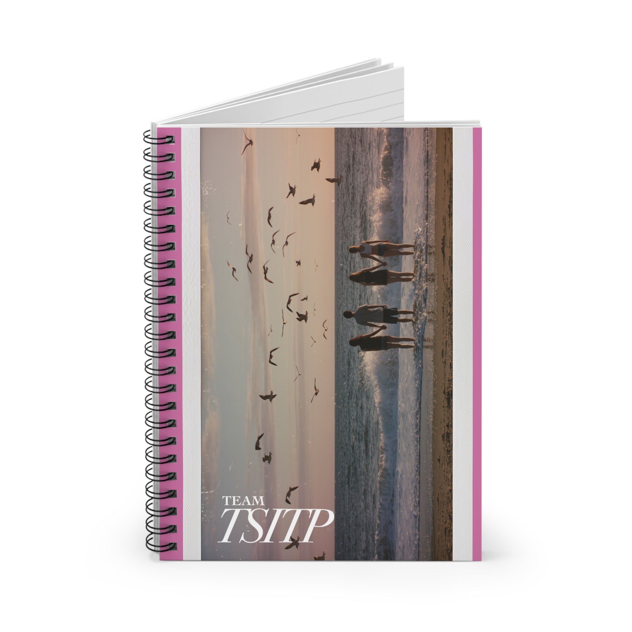 Team TSITP:  Beach Sunset Spiral Journal