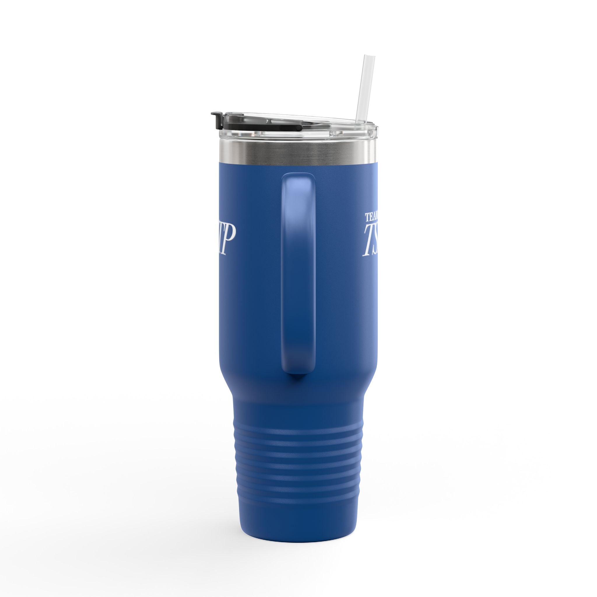 Summer All Night Insulated Travel Mug – 40oz Steel Tumbler with Straw & Handle