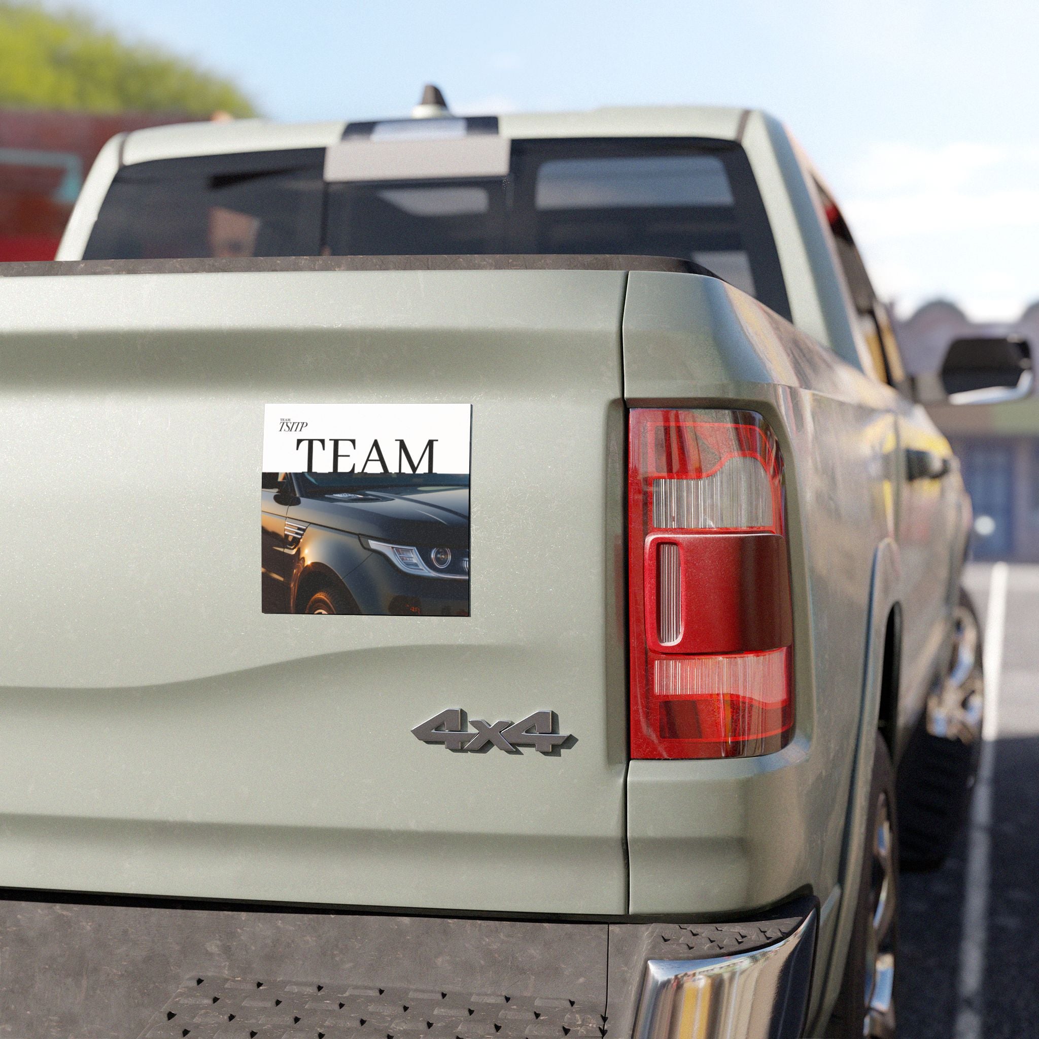 Team Black Rover: Car Magnet — Automotive Magnet