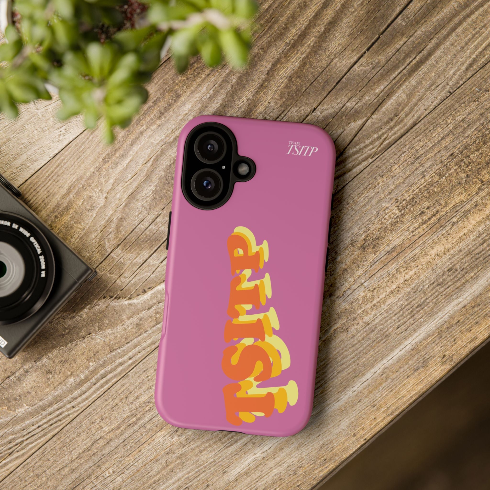 Team TISP Retro Logo - Phone case