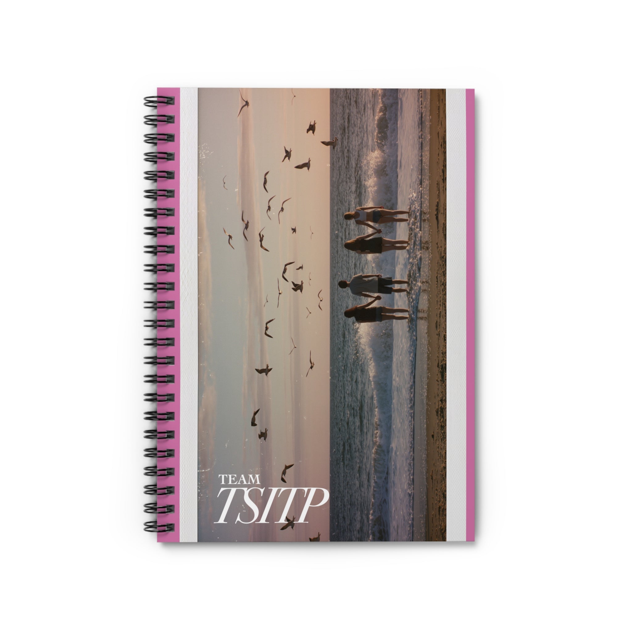 Team TSITP:  Beach Sunset Spiral Journal