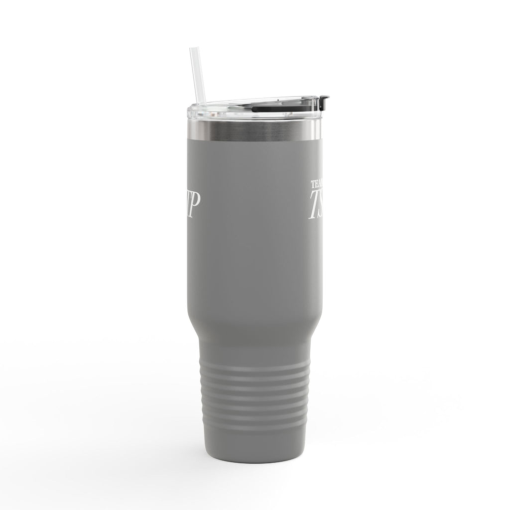 Summer All Night Insulated Travel Mug – 40oz Steel Tumbler with Straw & Handle