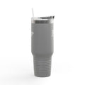 Summer All Night Insulated Travel Mug – 40oz Steel Tumbler with Straw & Handle